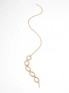 Gold chain belt