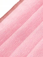 Woolen pink scarf with silk accents