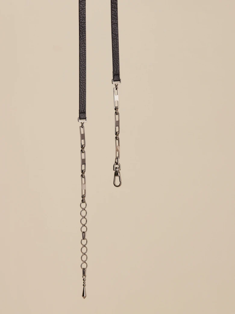BLACK BELT WITH CHAIN