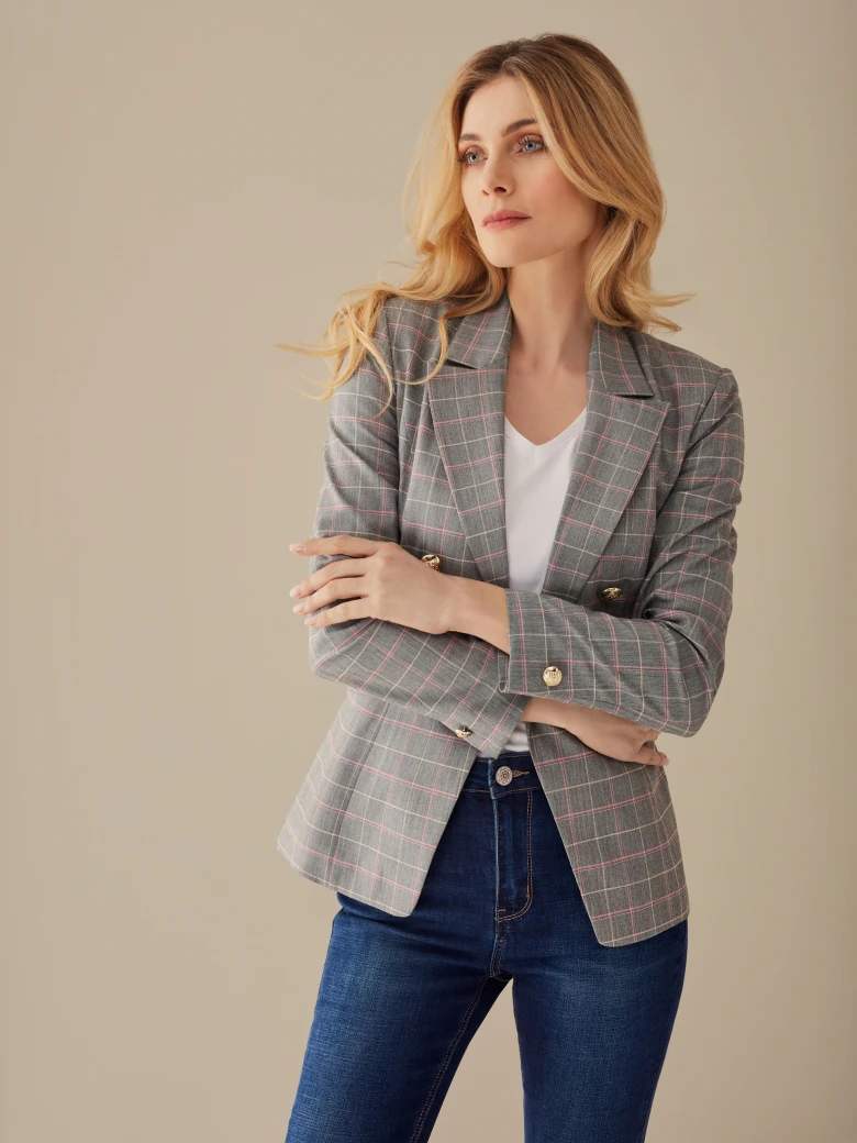 CHECKERED JACKET