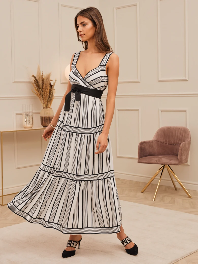 STRAPLESS MAXI DRESS