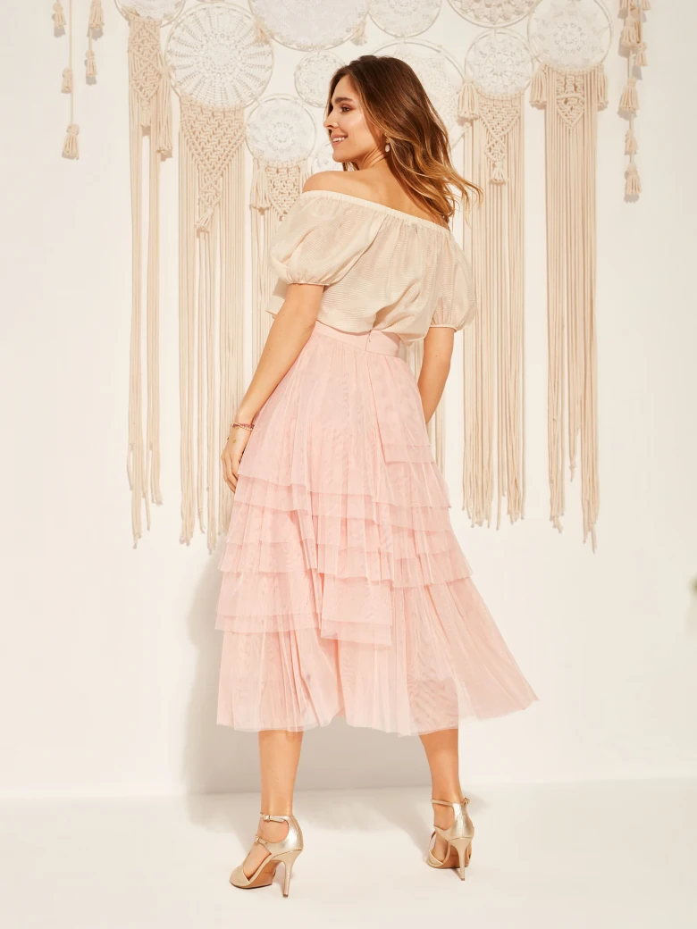 PINK TULLE SKIRT