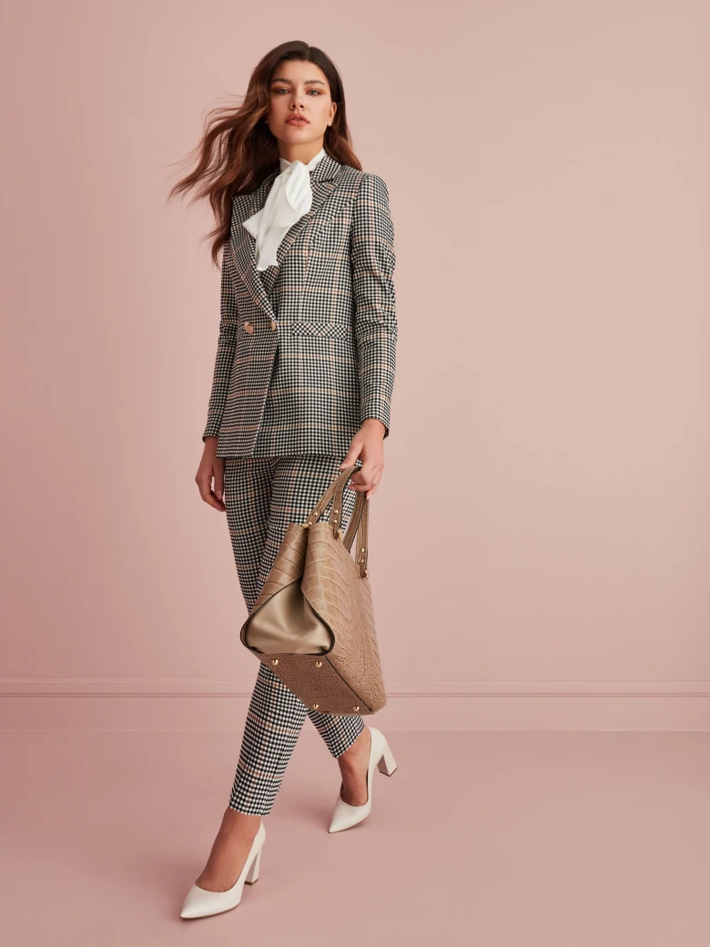 CHECKERED PANTS