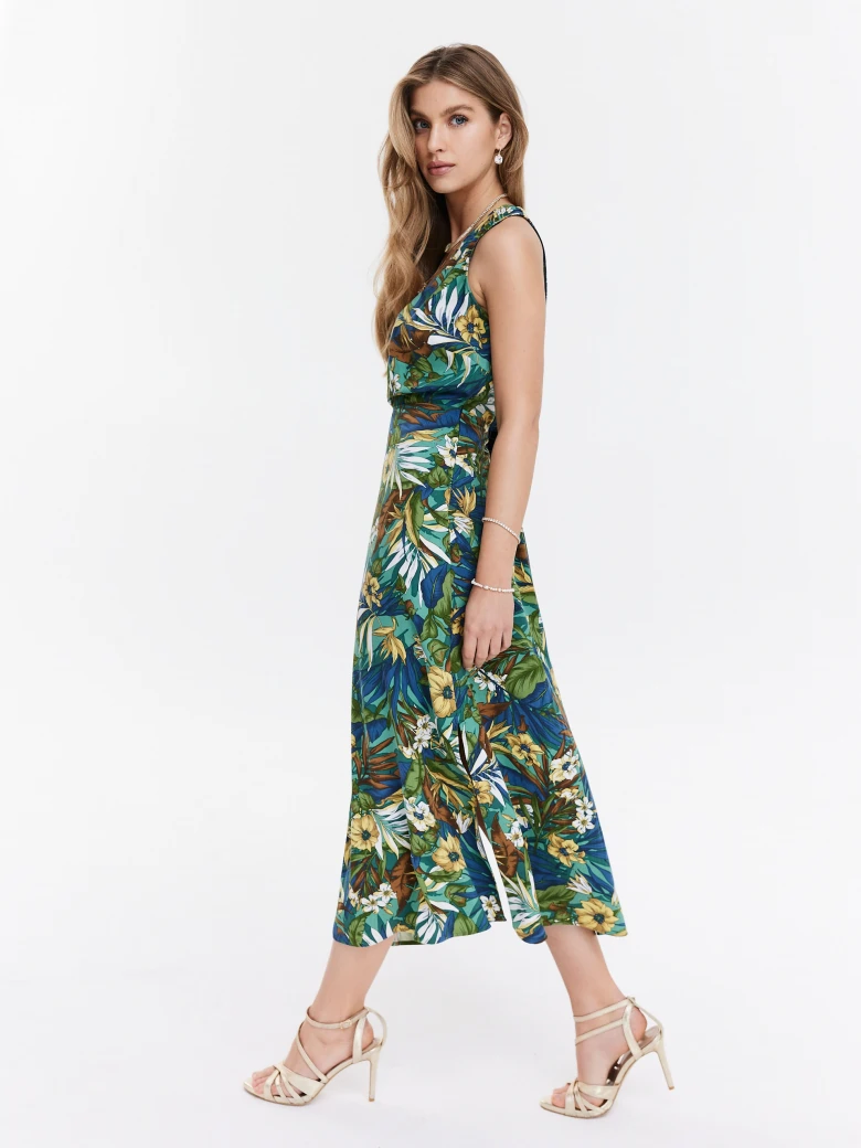 Floral maxi dress
