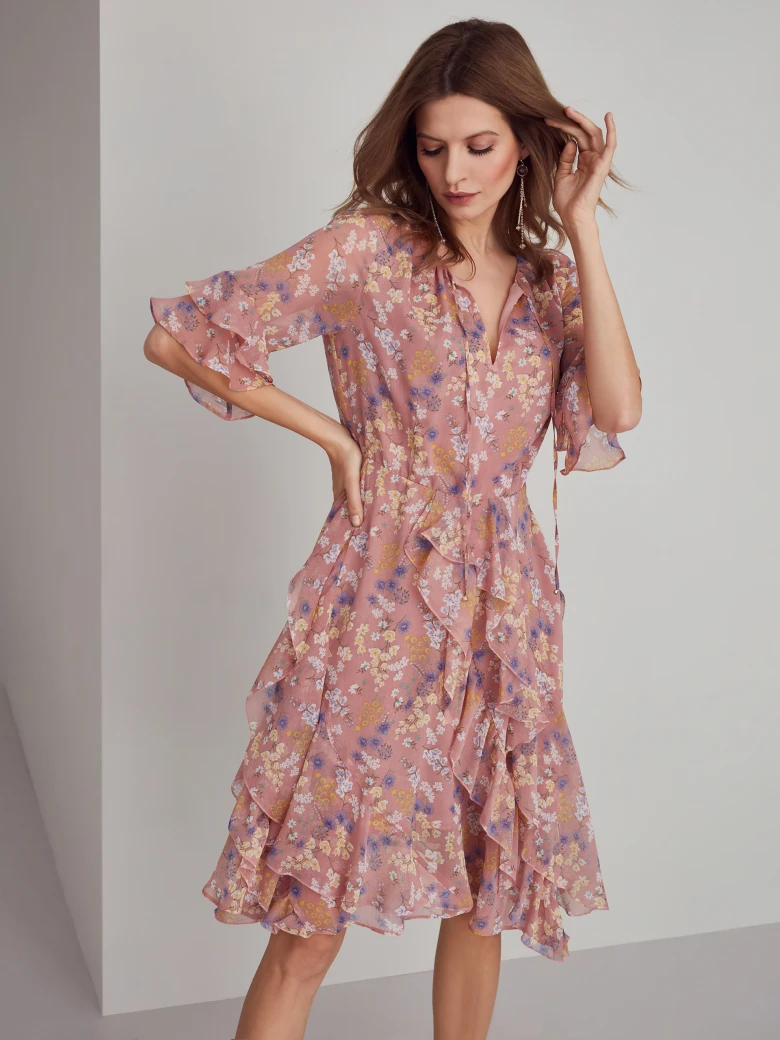 FLORAL PATTERN DRESS