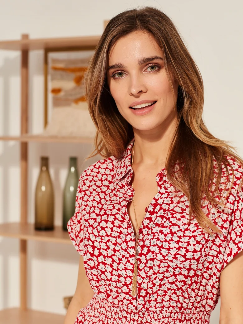 FLORAL PATTERN DRESS