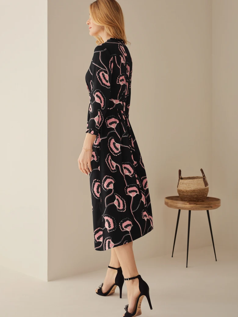 ETHEREAL FLARED DRESS