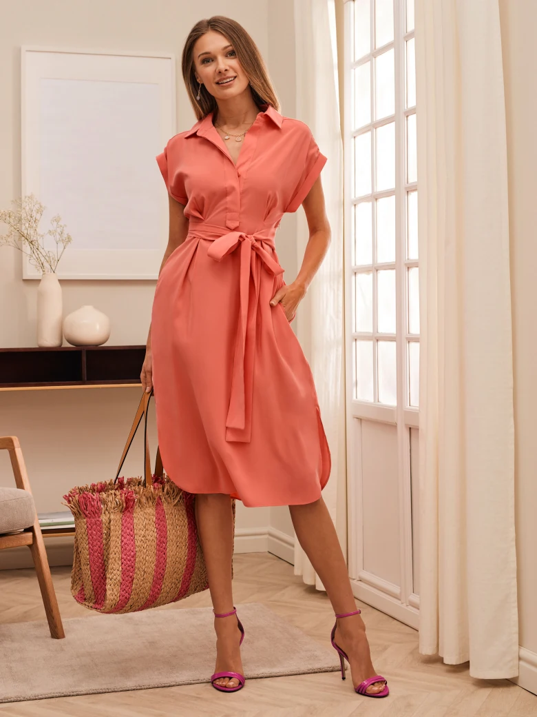 SHORT SLEEVE EMERY DRESS