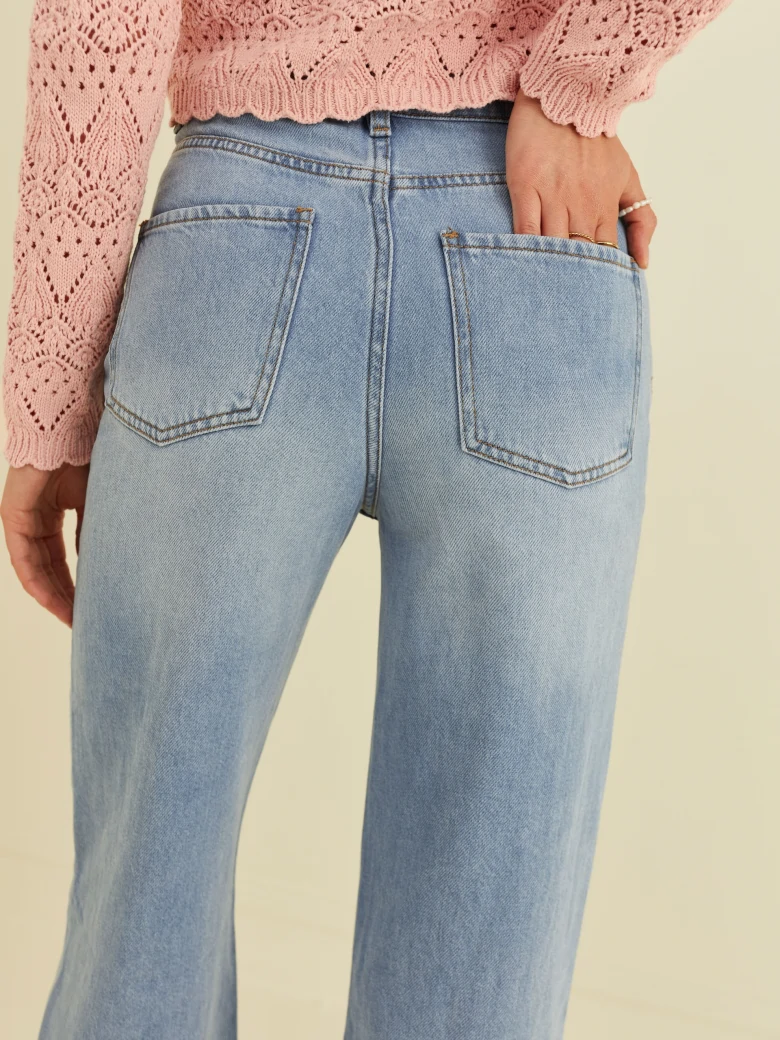 WIDE-LEG JEANS