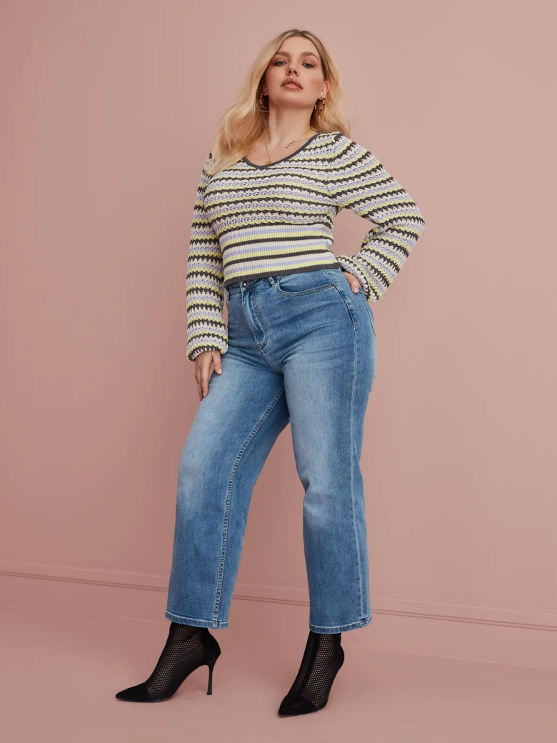 SWETER W PASKI
