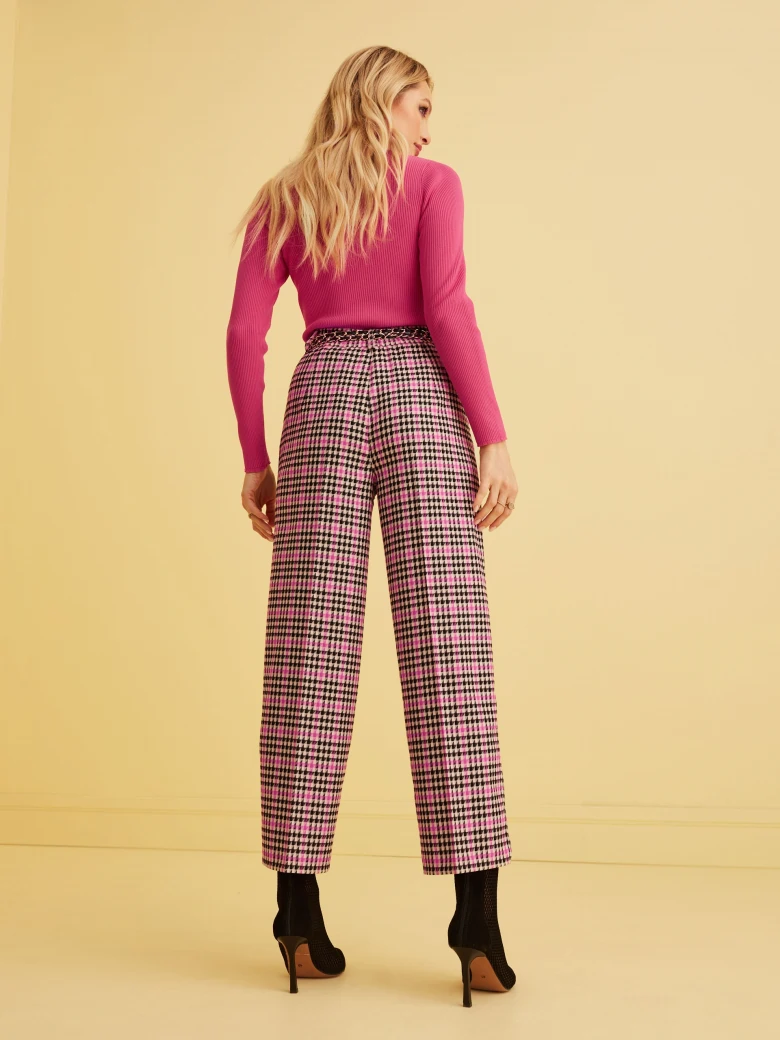 PINK VISCOSE SWEATER