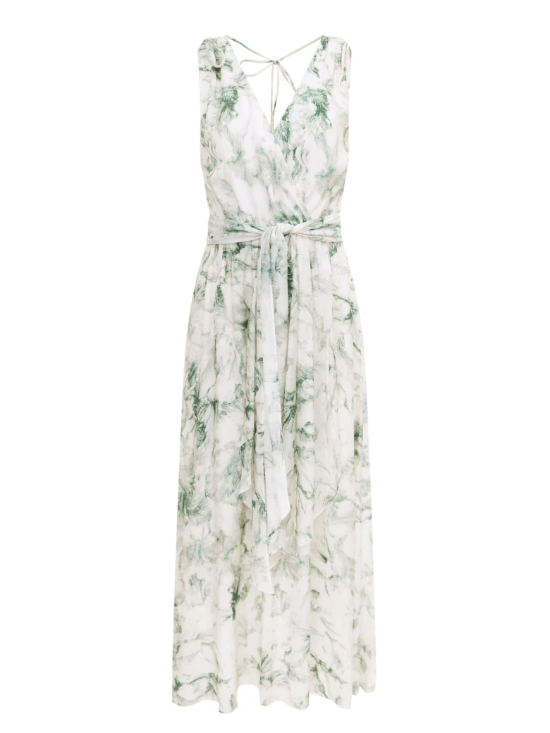 Sukienka maxi w kwiaty