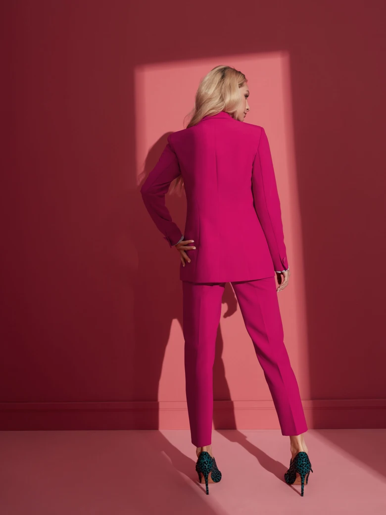 SINGLE-BREASTED PINK BLAZER