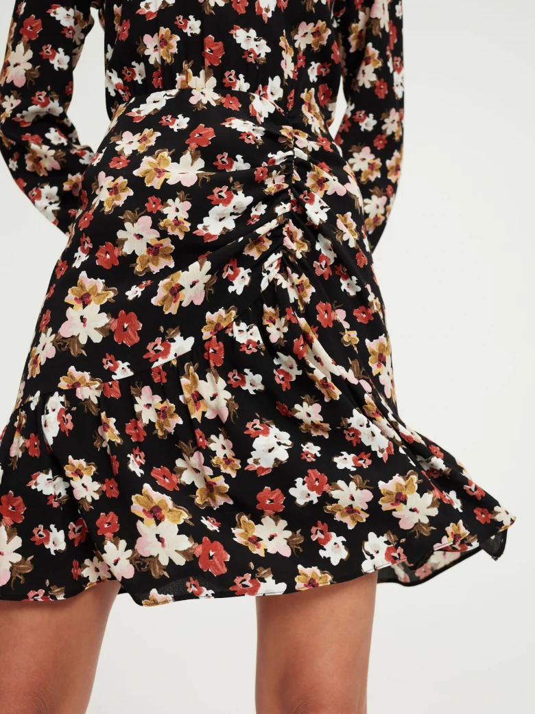 Mini floral dress