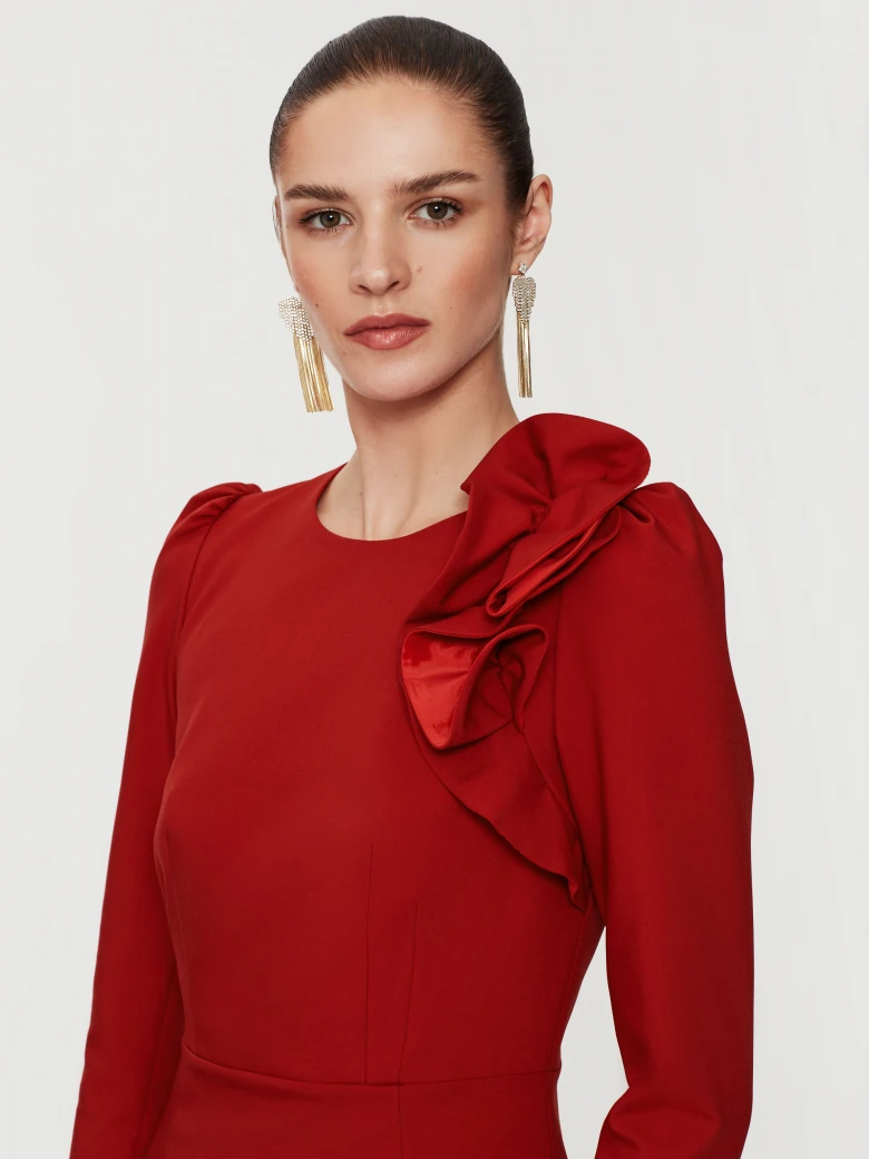 Czerwona sukienka mini