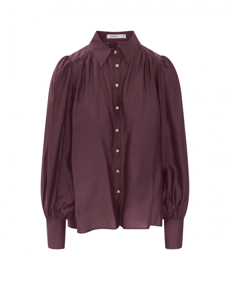 Chocolate lyocell shirt