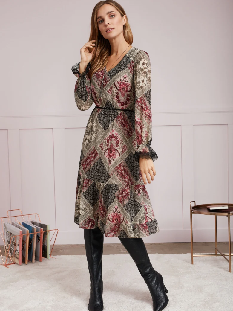 ETHEREAL MIDI DRESS
