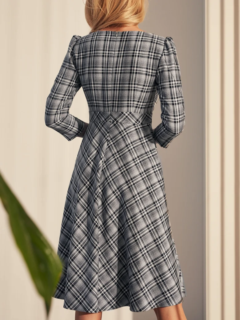CHECKERED DRESS