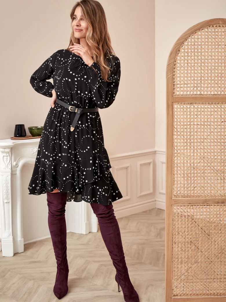 STAR PATTERN DRESS