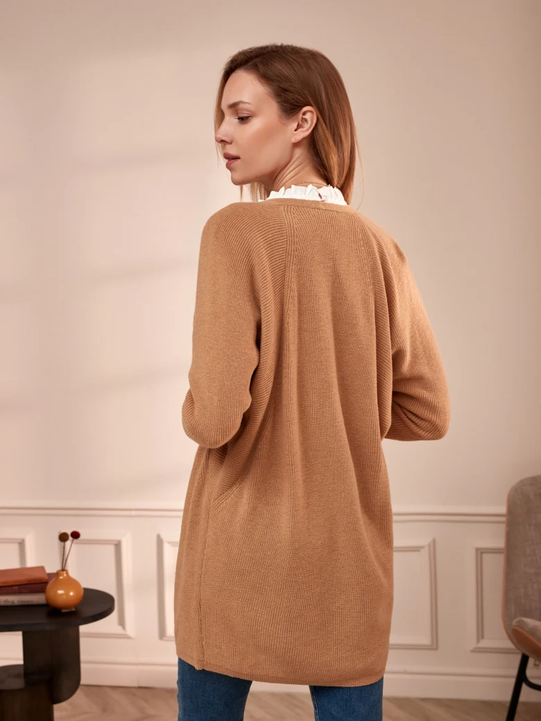 CAMEL CARDIGAN