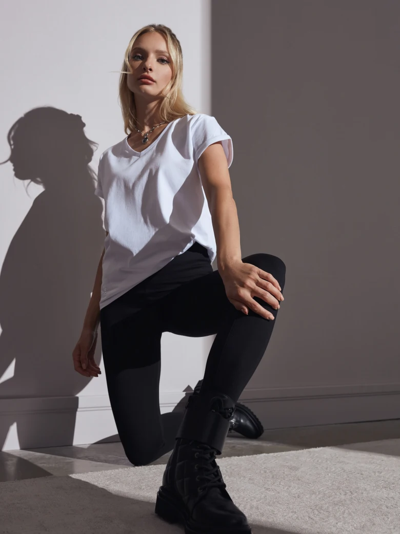 Classic white T-shirt