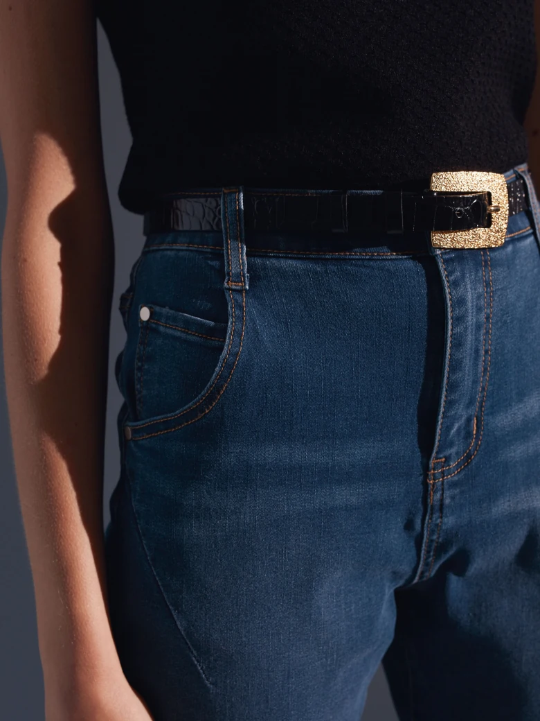 NAVY BLUE JEAN PANTS
