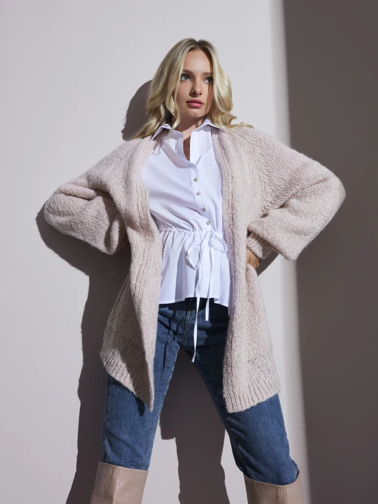 BEIGE CARDIGAN