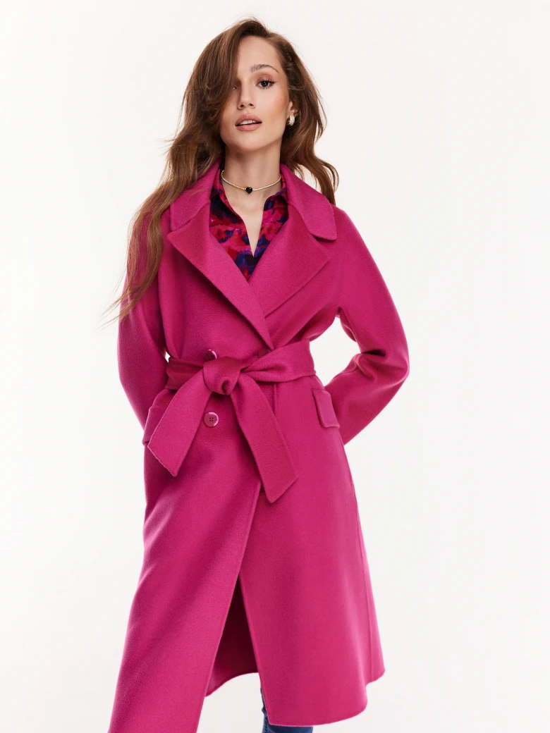 Pink coat