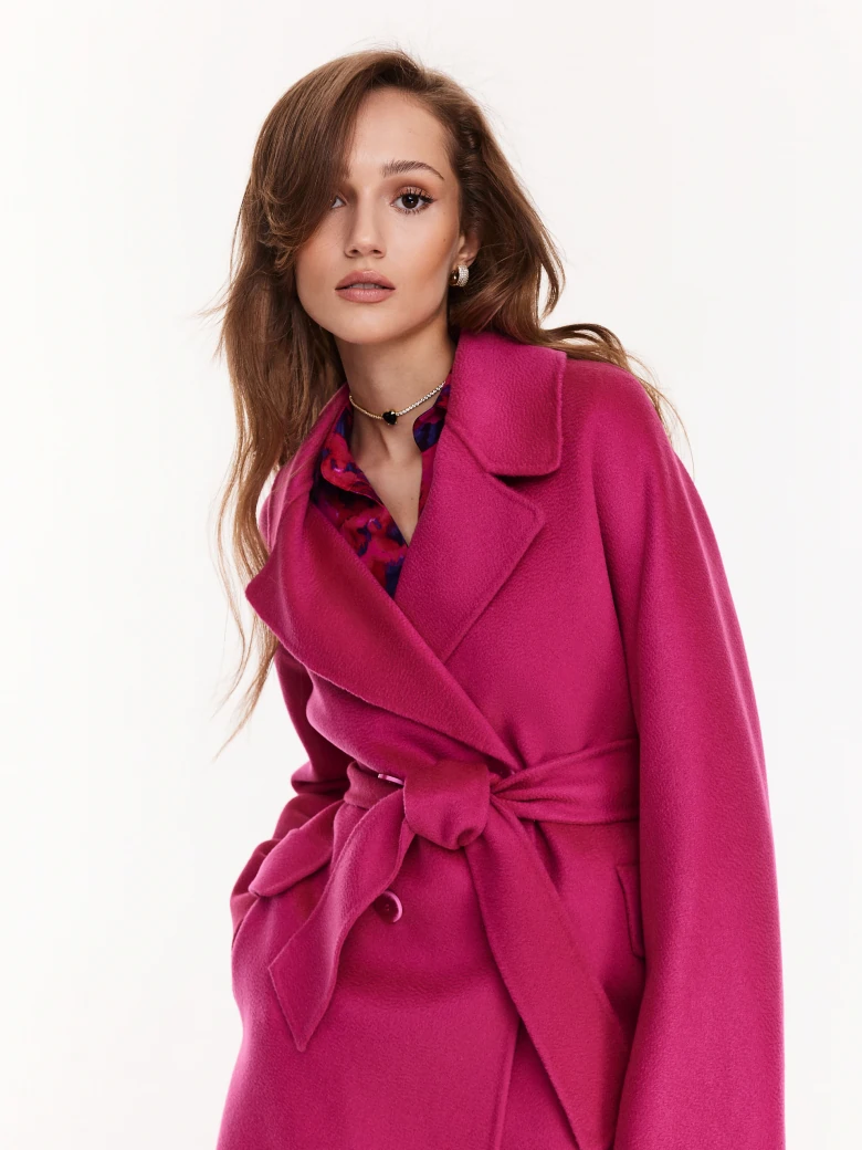 Pink coat