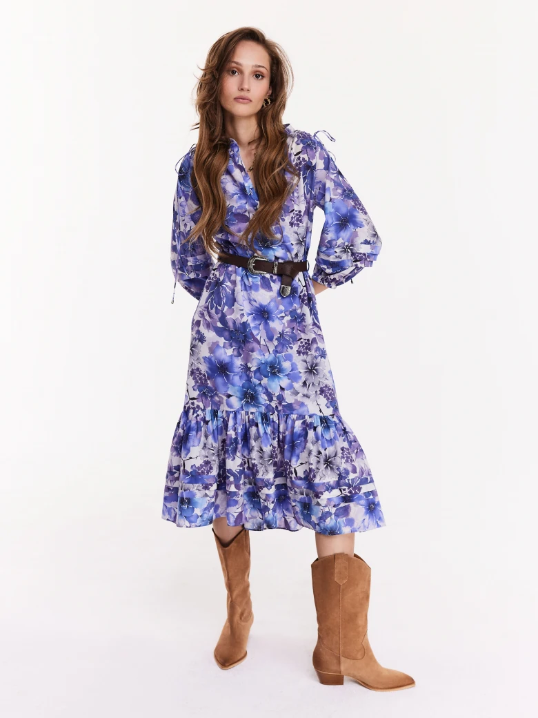 Floral midi dress