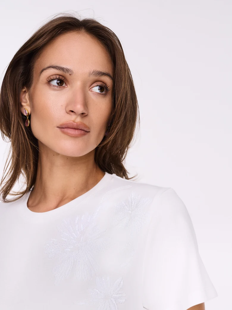 Classic white cotton blouse