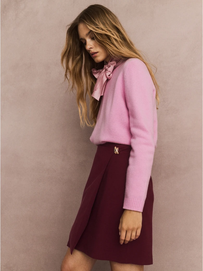 Light pink wool sweater
