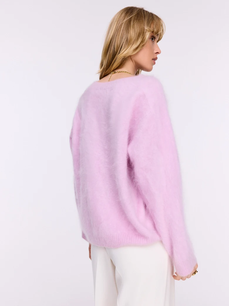 Light pink cashmere sweater