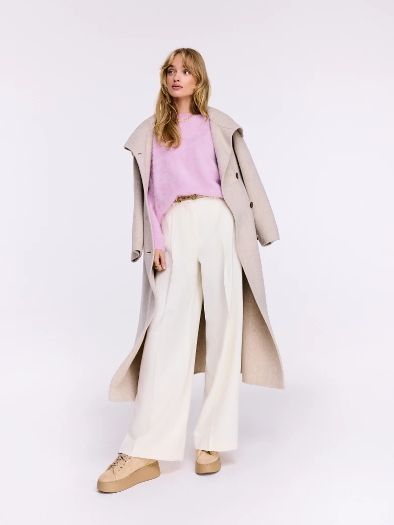Light pink cashmere sweater