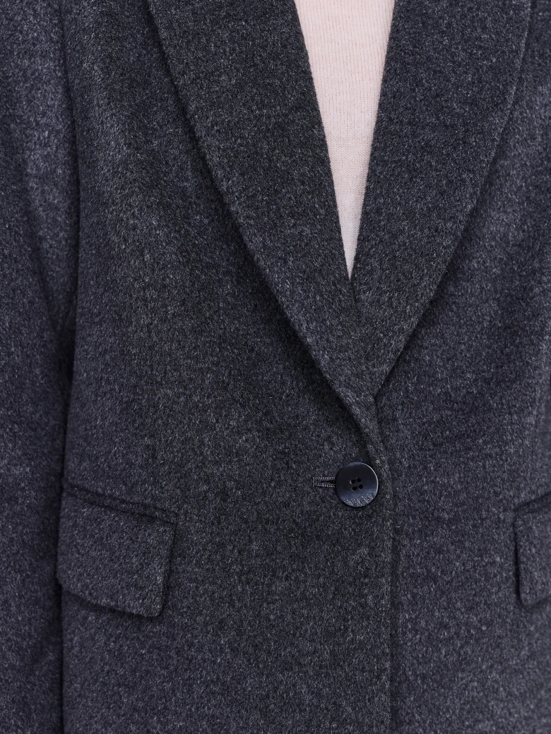 Elegant wool jacket with a classic cut
