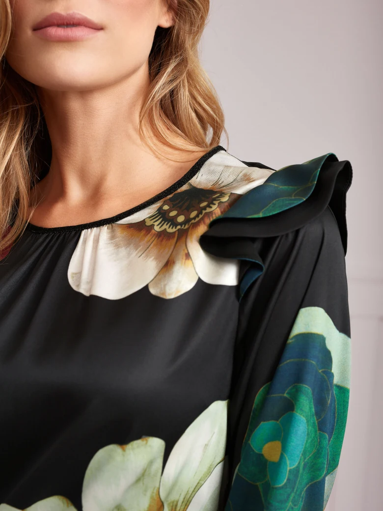 FLORAL PATTERN DRESS