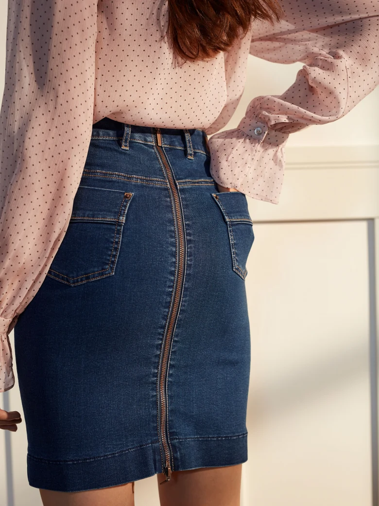 DENIM SKIRT