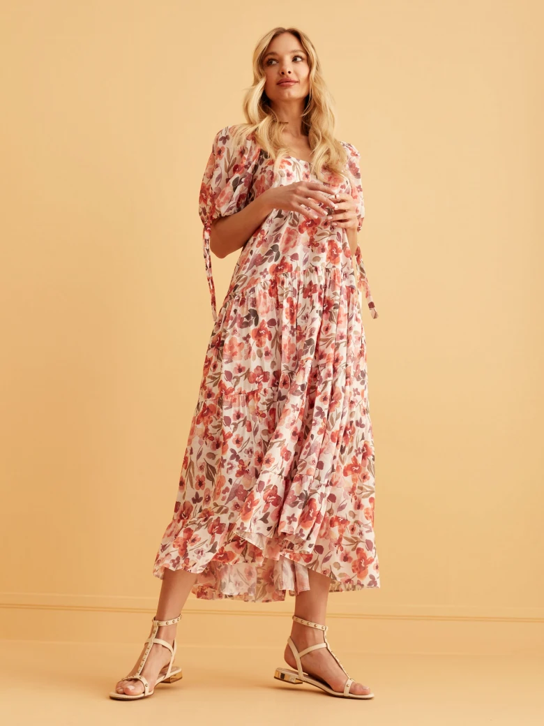 MIDI FLORAL DRESS
