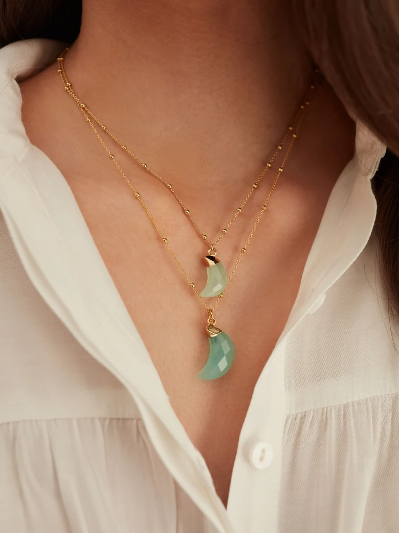 GOLD-PLATED PENDANT NECKLACE