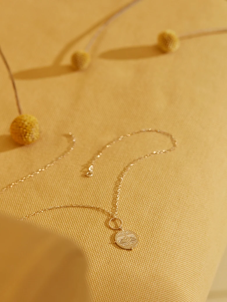 GOLD-PLATED COIN NECKLACE