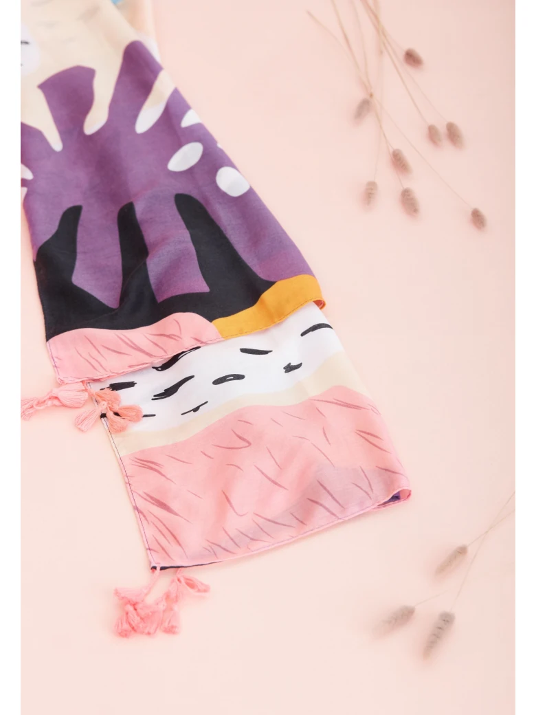 PATTERNED SCARF