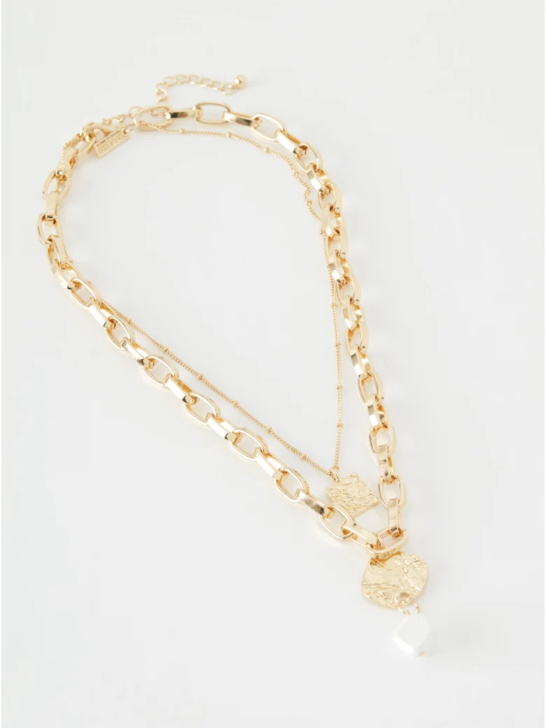 Cascade pendant necklace