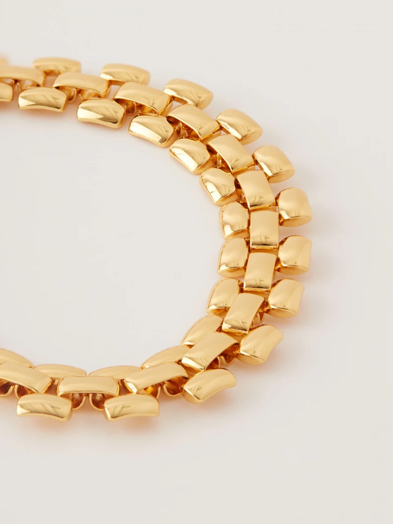 Fine link bracelet