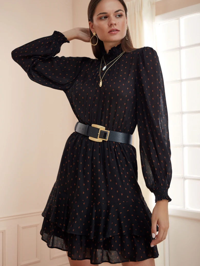 BELT WITH DECORATIVE BUCKLE