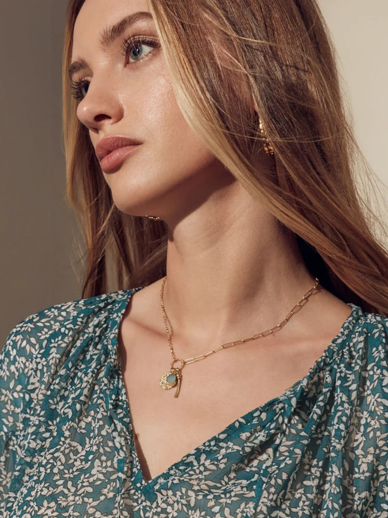CHAIN WITH PENDANTS