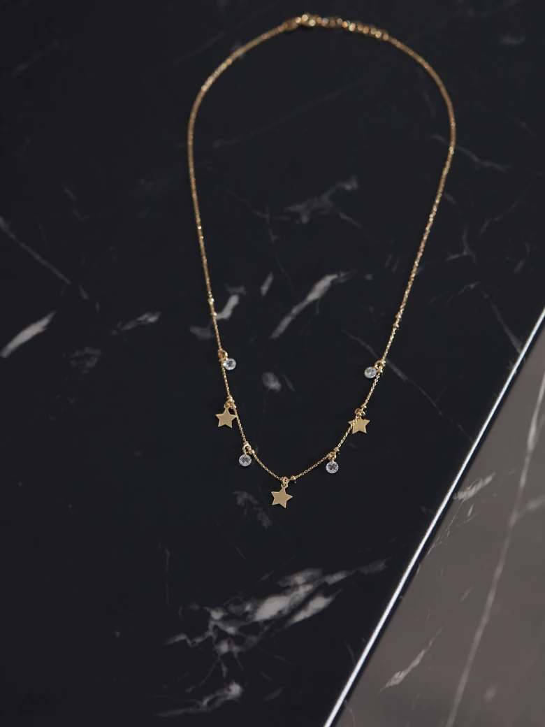 NECKLACE WITH STARS