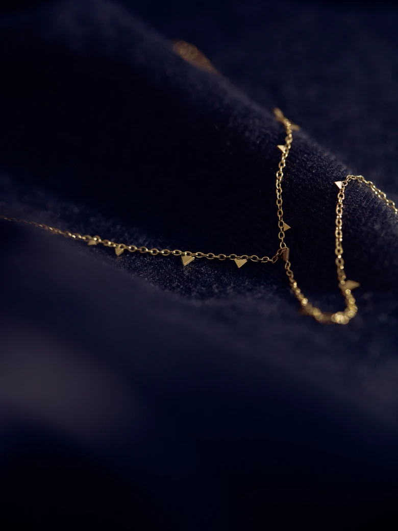 SMALL GOLD-PLATED NECKLACE