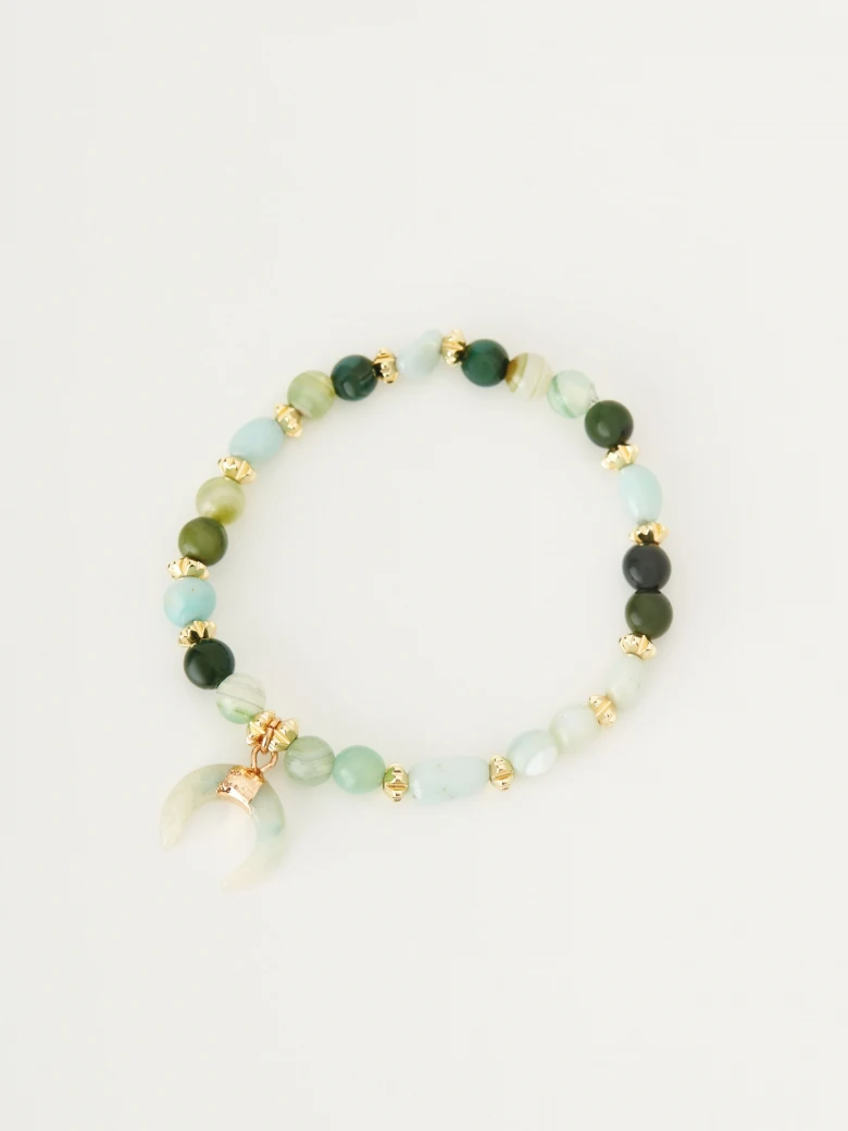 Bracelet in shades of green