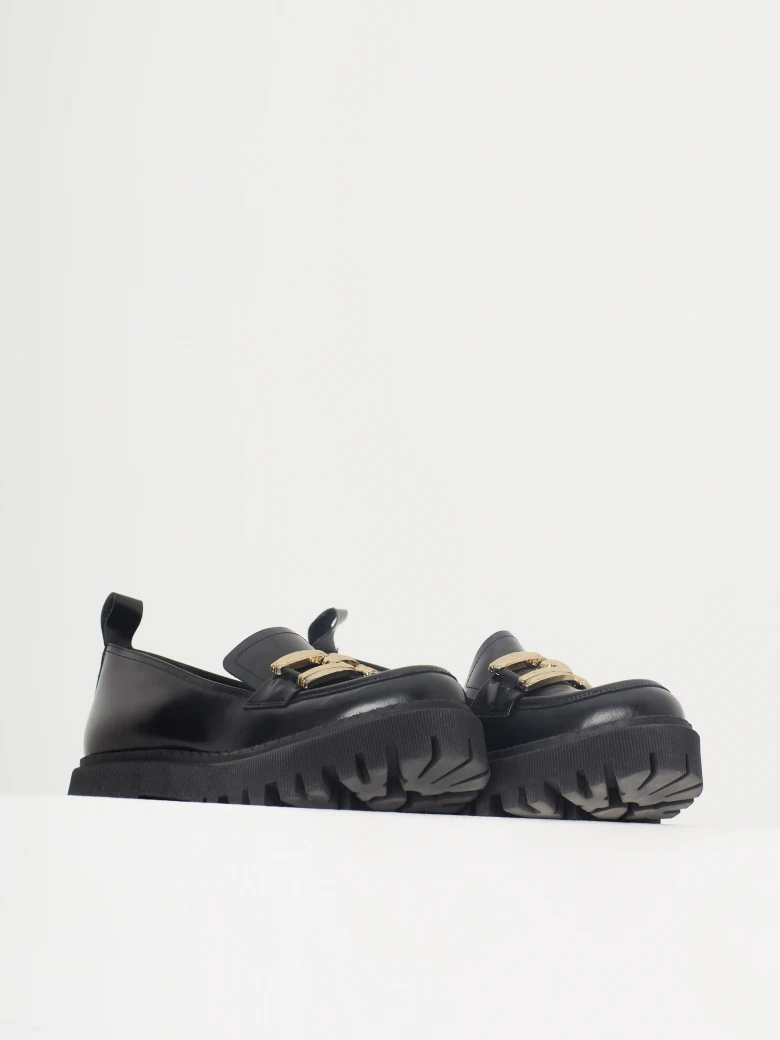 Black moccasins