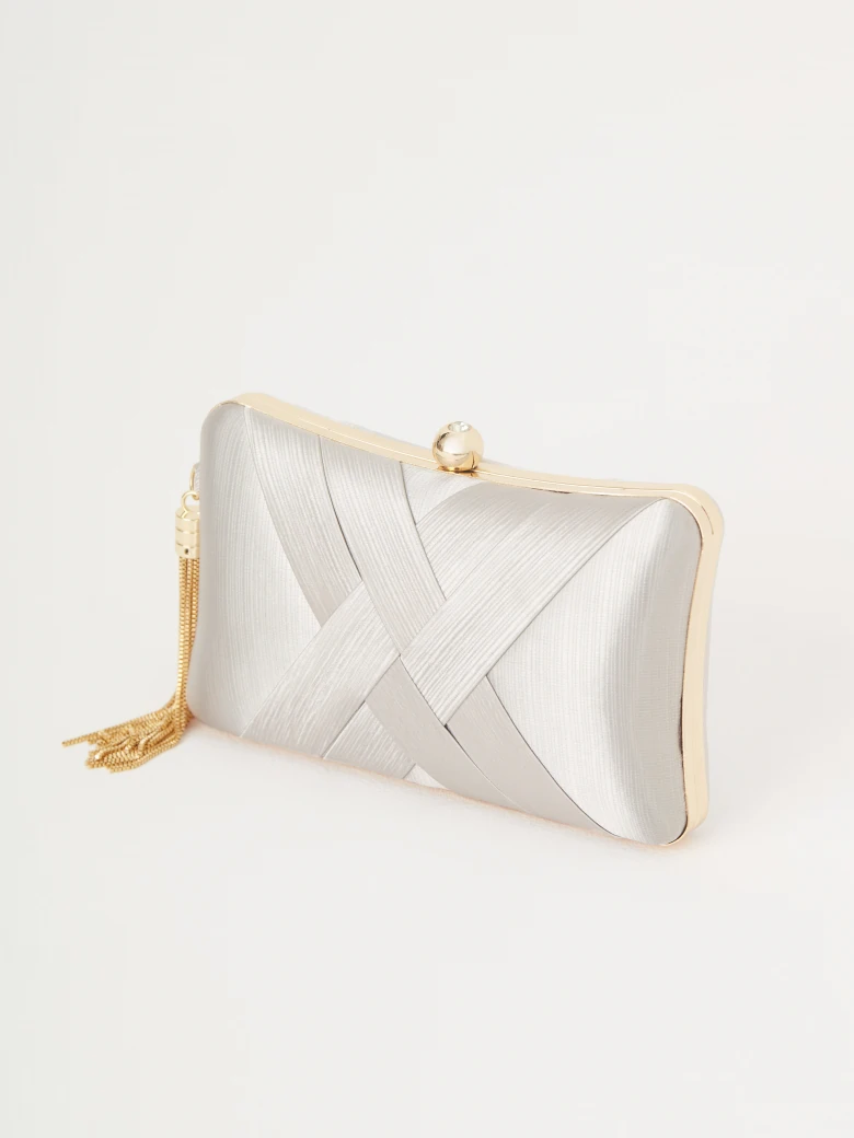 Silver handbag